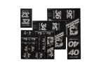 Kit Stickers Fox Racing Shox Heritage Fourche et Amortisseur