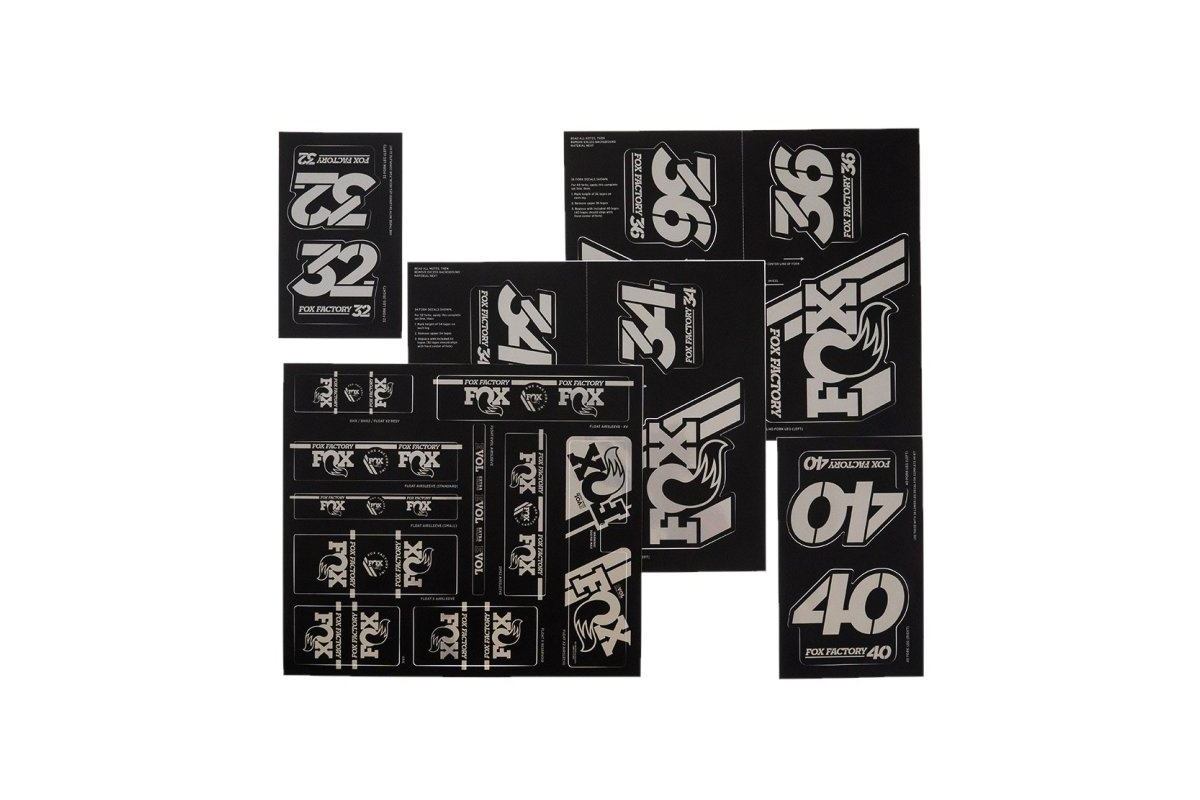 Kit Stickers Fox Racing Shox Heritage Fourche et Amortisseur