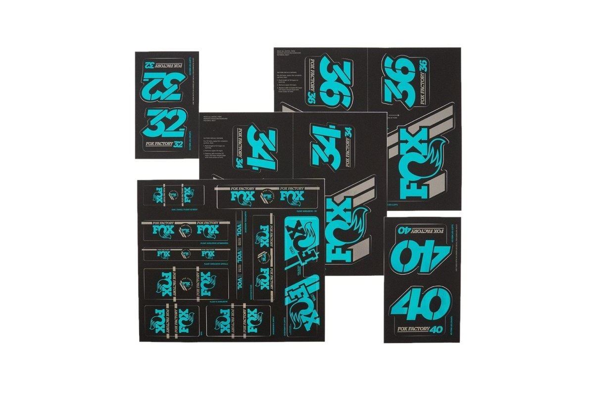 Kit Stickers Fox Racing Shox Heritage Fourche et Amortisseur