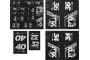 Kit Stickers Fox Racing Shox Heritage Fourche et Amortisseur