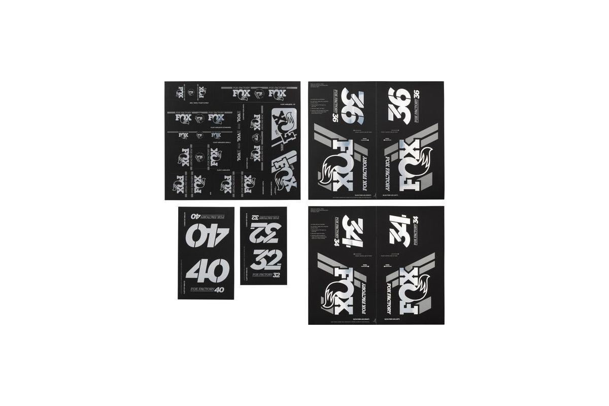 Kit Stickers Fox Racing Shox Heritage Fourche et Amortisseur