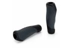 Poignées ergonomiques XLC GR-G04, 135 mm, noir/gris