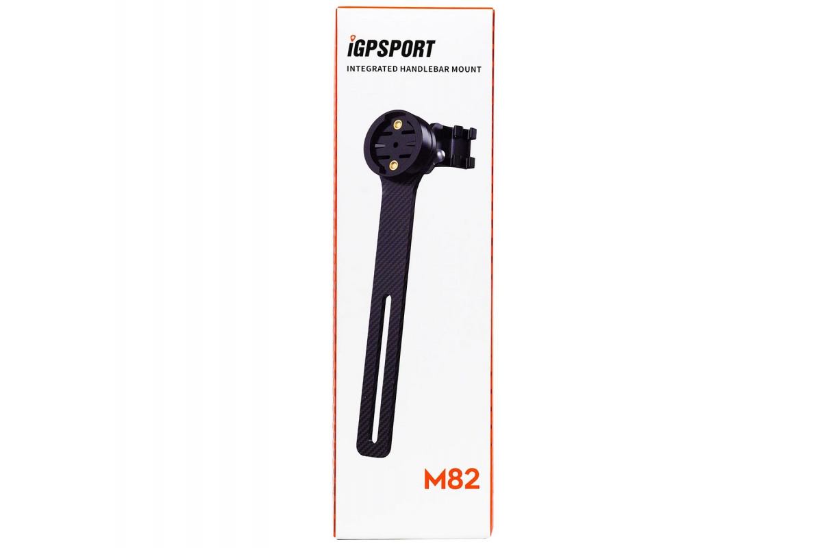 Support compteur en carbone pour potence-cockpit int-eacute-gr-eacute- M82 IGPSPORT