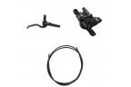 SHIMANO Frein -Kit- BRMT410KTBLUR405 Droite - arri-egrave-re R-eacute-sine sans ailette Sans adaptateur 1700 -noir-