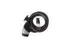 OXF Antivol Clé Coil12 Noir 12x1500mm