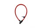 OXC Antivol Cable Hoop Rouge 4mm x 600mm