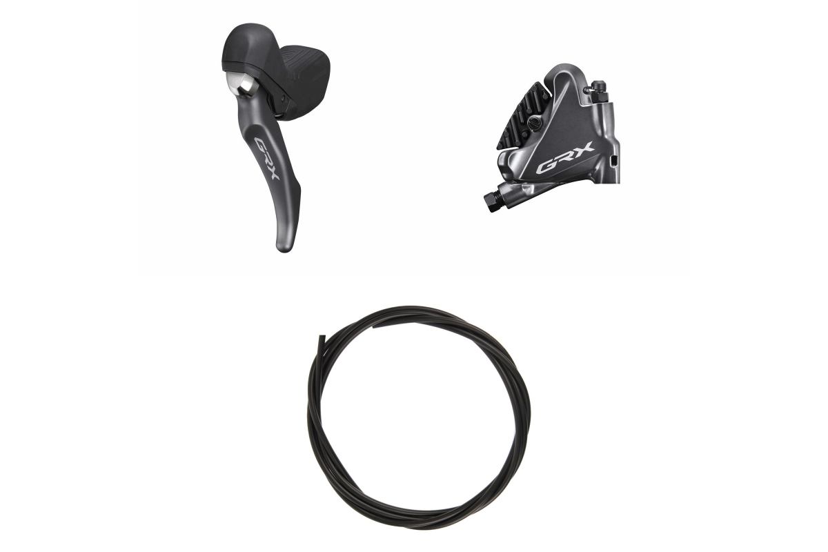 SHIMANO GRX Ens. Frein Disc Hydrau. BRRX810KTSTRX810ST Pour Transmission Mono-Plateau