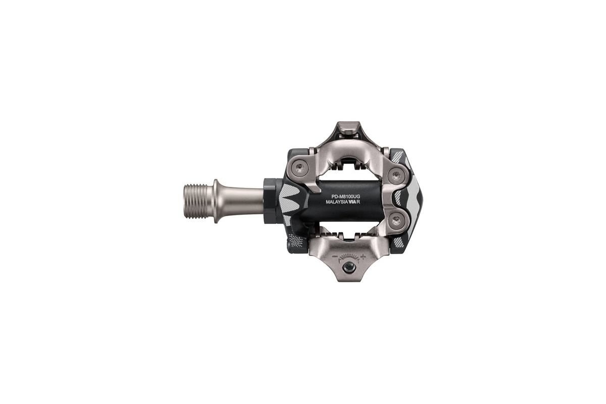 SHIMANO GRX Pédales (SPD) PD-M8100-UG Double face Noir