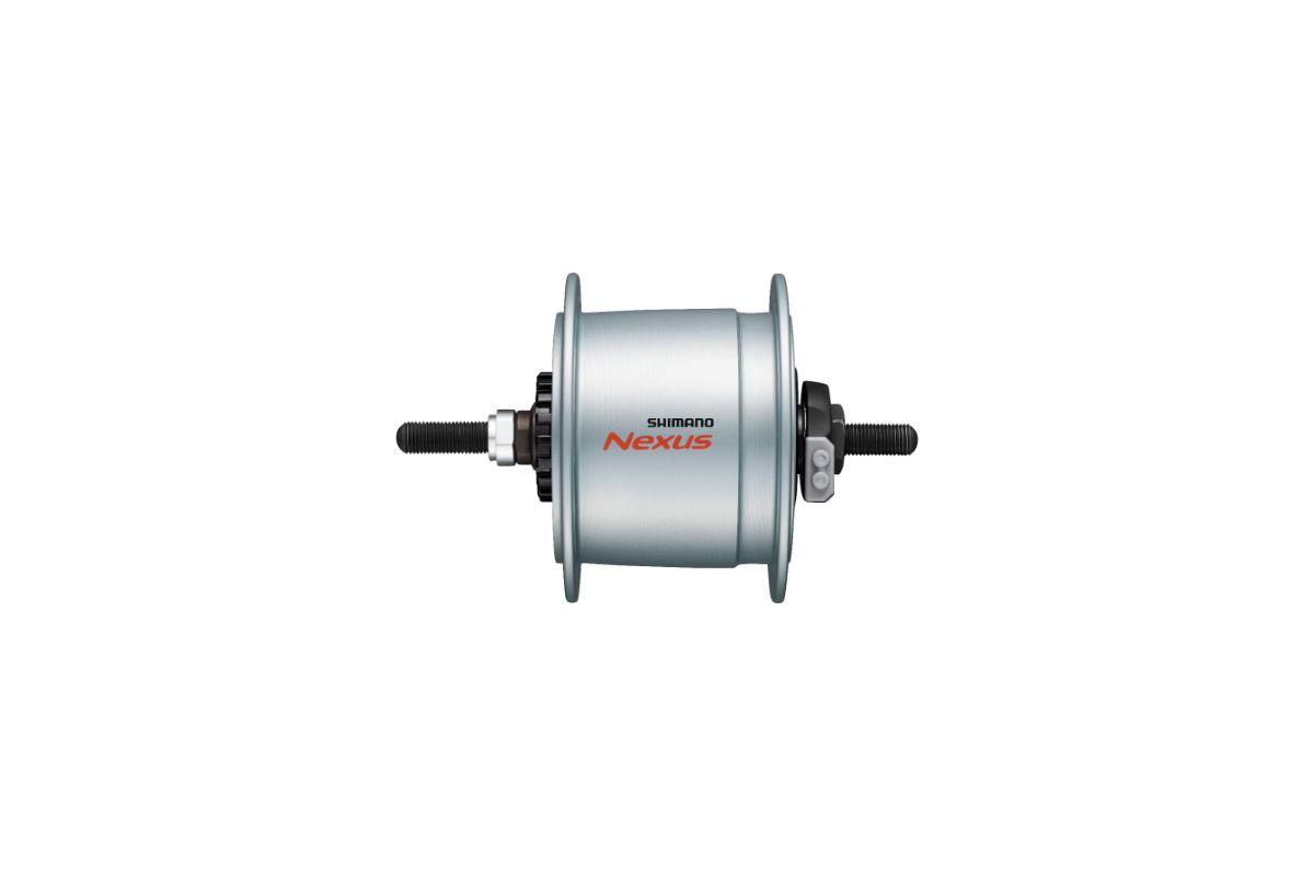 SHIMANO NEXUS Moyeu dynamo DH-C6000-3R-NT 36 26-28 Argent-eacute-