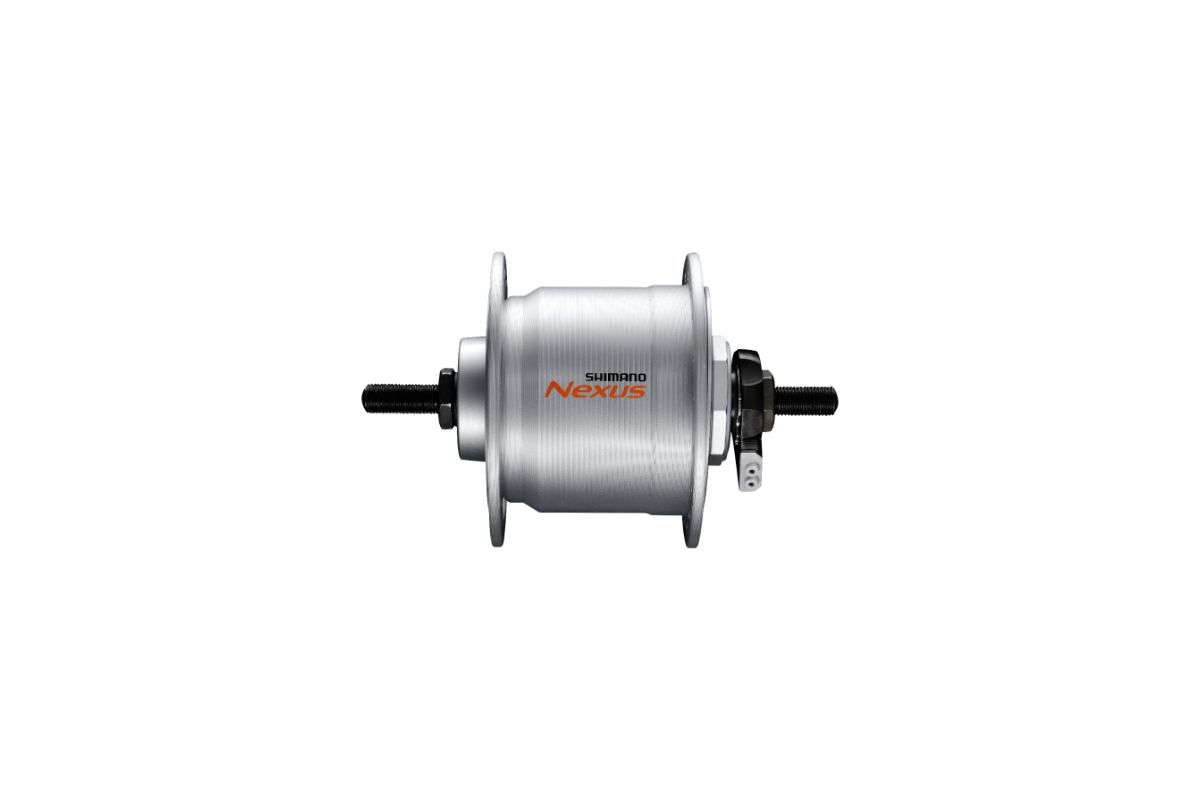 SHIMANO NEXUS Moyeu dynamo DH-C3000-3N-NT 36 16-28 Argent-eacute-