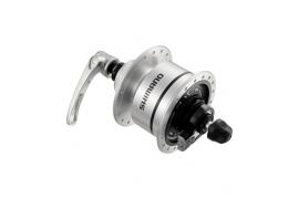 SHIMANO Moyeu dynamo DH-3D72 36 26-28 Argent-eacute-