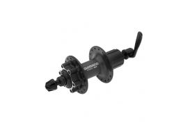 SHIMANO Moyeu Arrière FH-M475 8-11 vitesses, VTT Frein à disque à 6 Trous 36 Trous Corps noir / blocage rapide noir