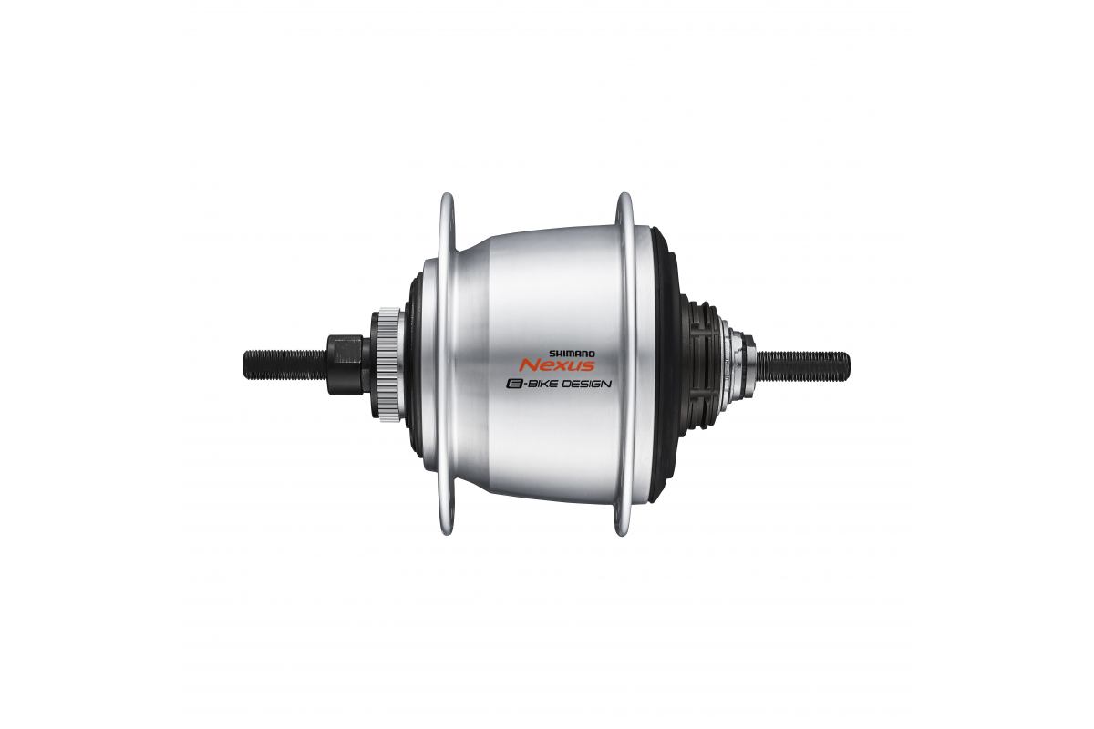 SHIMANO NEXUS Moyeu à vitesses intégrées Di2 SG-C7050-5D 5 vitesses Frein à disque (CENTER LOCK) 187 mm Argenté