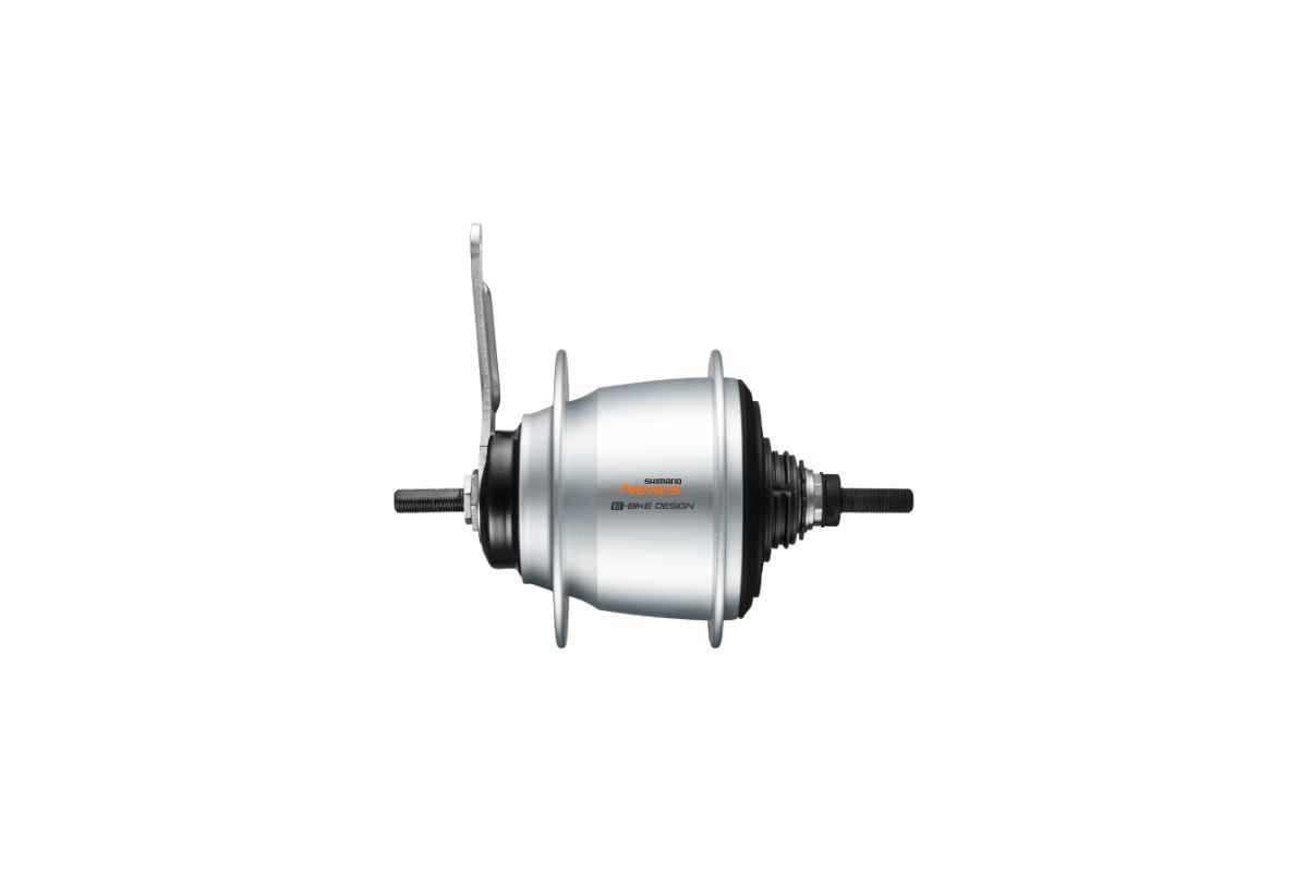SHIMANO NEXUS Moyeu à vitesses intégrées (Di2 spec.) SG-C7050-5C 5 vitesses Frein à rétropédalage 187 mm Argenté