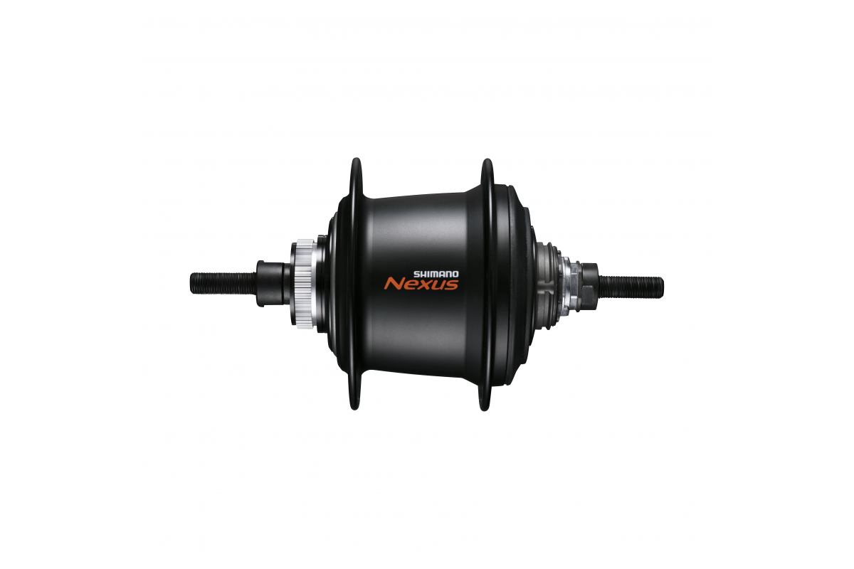 SHIMANO NEXUS Moyeu à vitesses intégrées SG-C3001-7D 7 vitesses Frein à disque (CENTER LOCK) 187 mm Noir