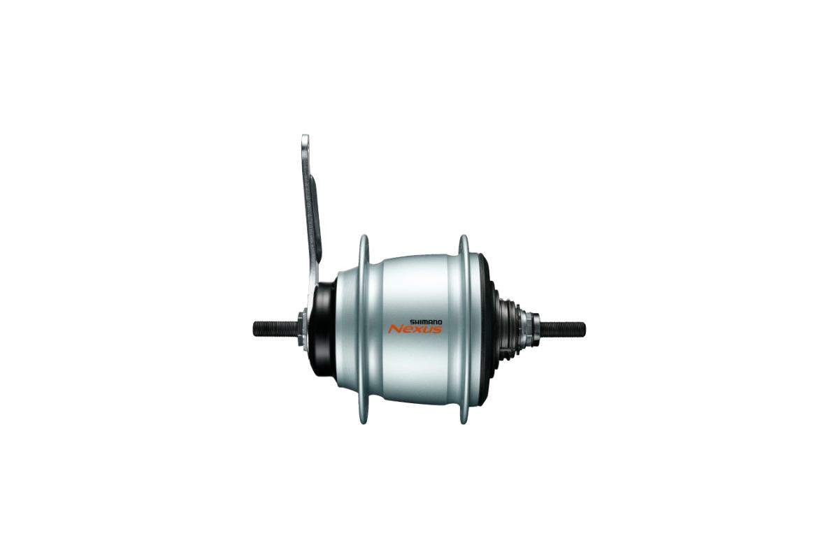 SHIMANO NEXUS Moyeu à vitesses intégrées SG-C6001-8C 8 vitesses Frein à rétropédalage 184 mm Argenté