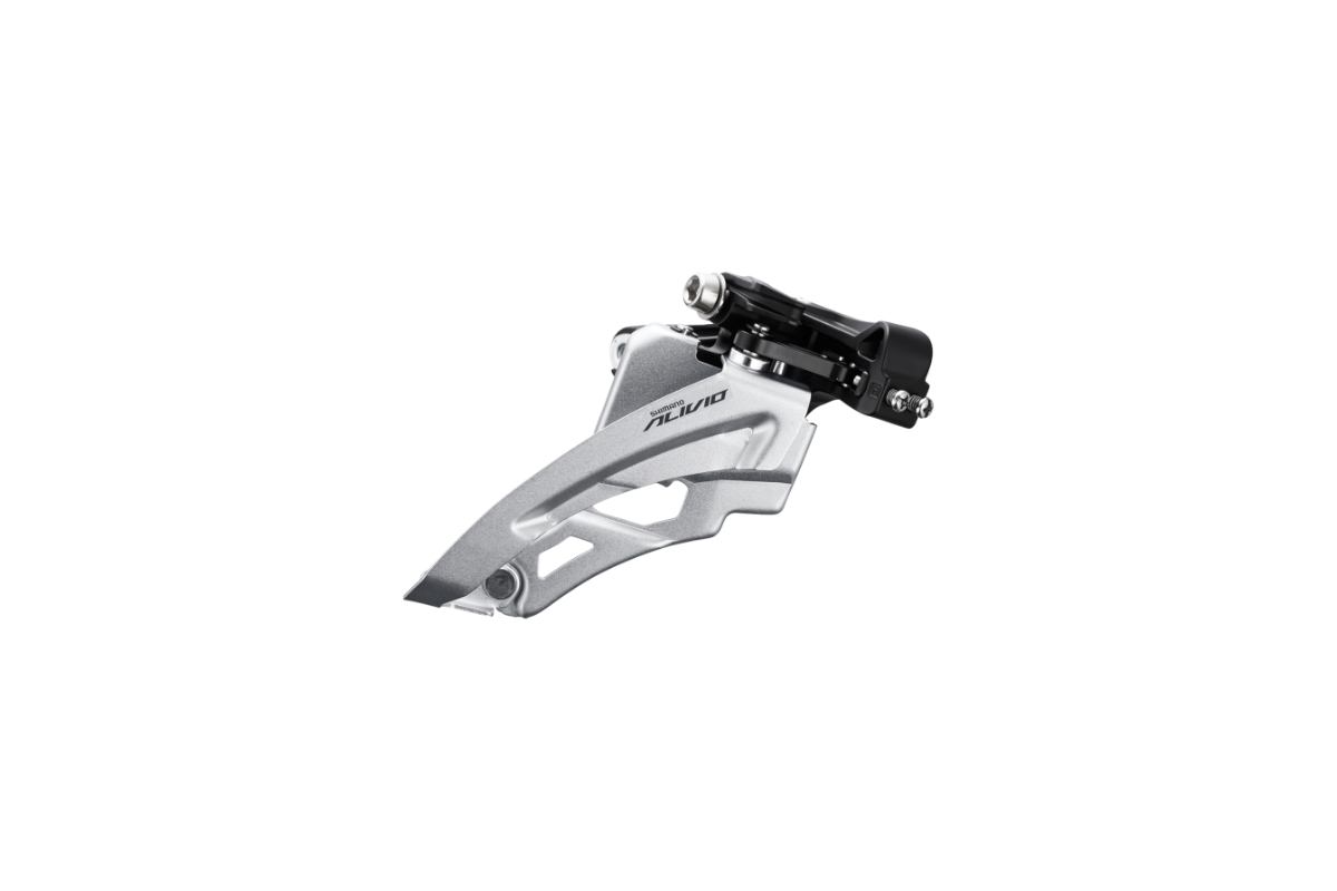 SHIMANO ALIVIO Dérailleur avant FDM3100MSET Triple SIDE SWING (34,9 mm avec adaptateur 31,8 mm et 28,6 mm)
