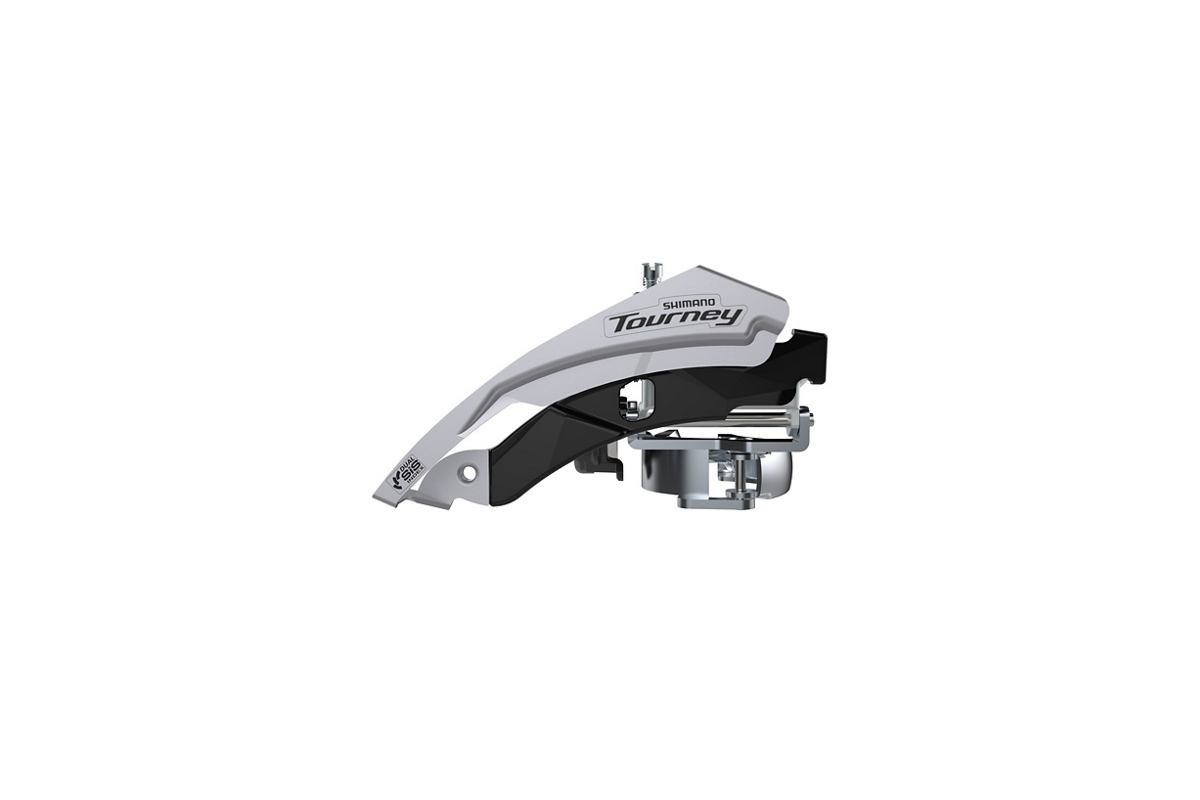 SHIMANO TOURNEY D-eacute-railleur avant FD-TY601-L6 Triple TOP SWING -34-9 mm avec adaptateur 31-8 mm-