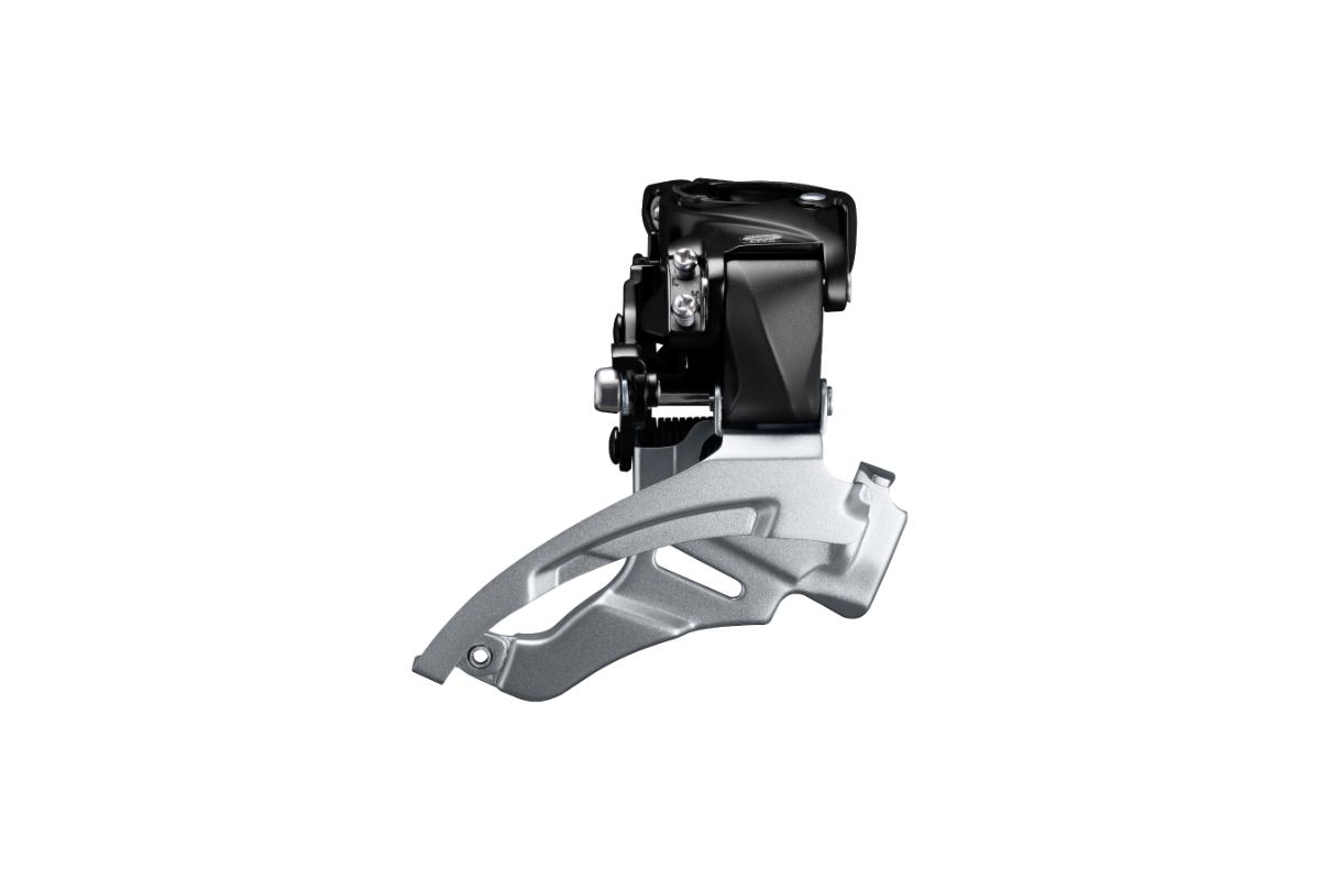 SHIMANO ALTUS Dérailleur avant FD-M2000-DS6-SET Triple DOWN SWING (34,9 mm avec adaptateur 31,8 mm et 28,6 mm)