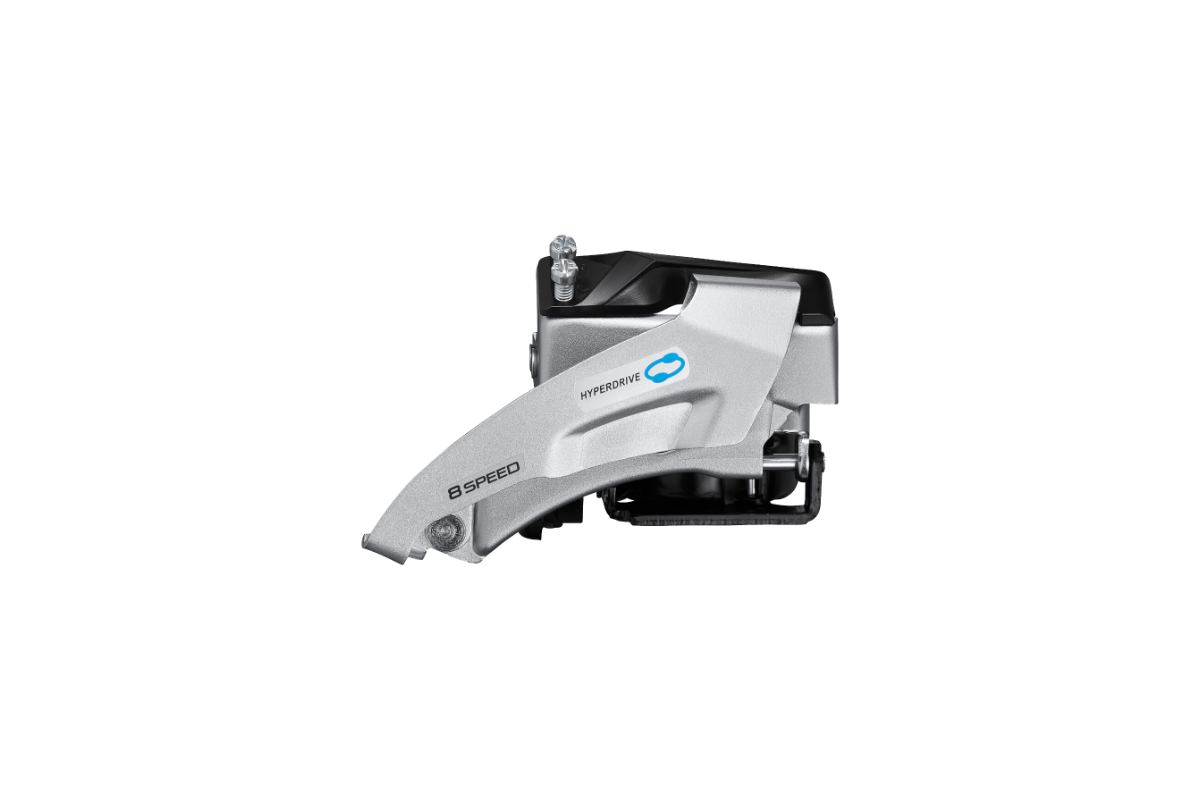 SHIMANO ALTUS D-eacute-railleur avant FDM315TSSET Double TOP SWING -34-9 mm avec adaptateur 31-8 mm et 28-6 mm-
