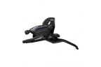 SHIMANO Commande de dérailleur & Frein (pour cintre plat, frein à disque hydraulique) ST-EF505-2L Gauche 2 vitesses EZ FIRE PLUS