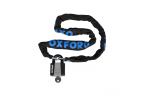 OXC Antivol Chaine+Cadenas Noir 6mmx900mm, Cadenas 40mm