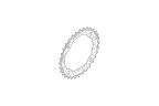 Plateau 36 dents -argent-eacute--