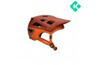 Lazer Casque Jackal KC Orange Rouille Mat S