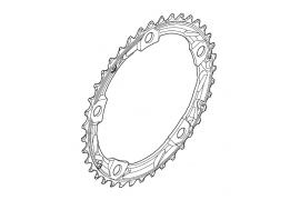 SHIMANO 105 Plateau 39T pour FC-5703-Argent-eacute--