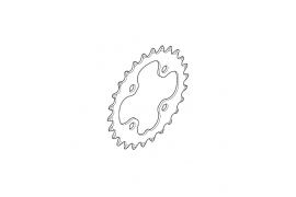 SHIMANO DEORE LX Plateau 24T pour FC-M670/FC-M660-10/FC-T671/SHIMANO DEORE LX trekking
