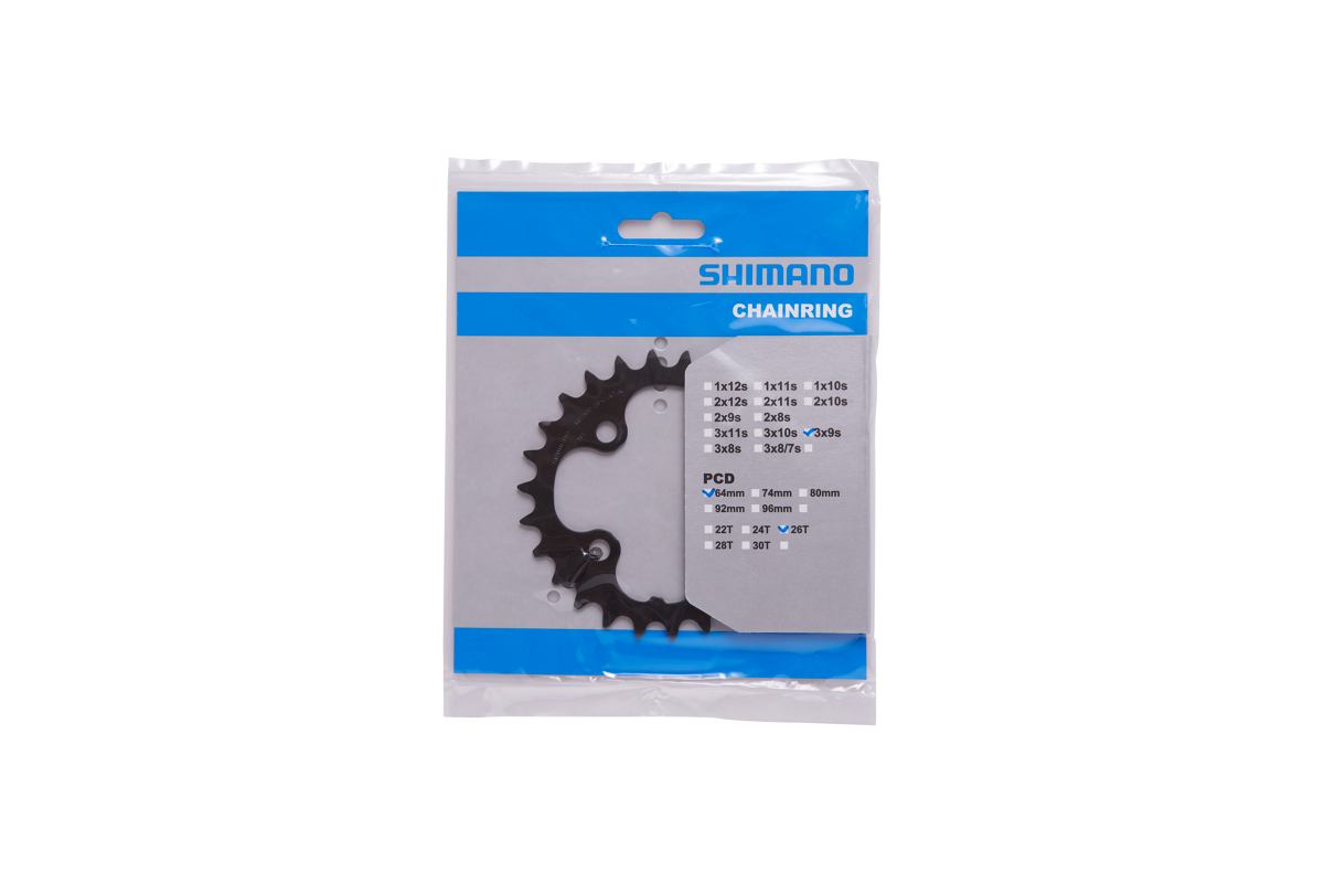 SHIMANO DEORE Plateau 26T pour FC-M610/FC-T6010/FC-T611/SHIMANO DEORE trekking