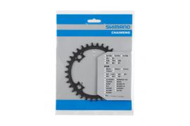 SHIMANO Plateau 34T pour FC-E8000-FC-E8050-FC-M8050 -sans garde-cha-icirc-ne- -SM-CRE80-12-B