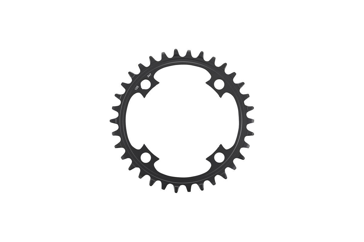 SHIMANO Plateau 34T pour FC-E8000-FC-E8050-FC-M8050 -sans garde-cha-icirc-ne- -SM-CRE80-12-B