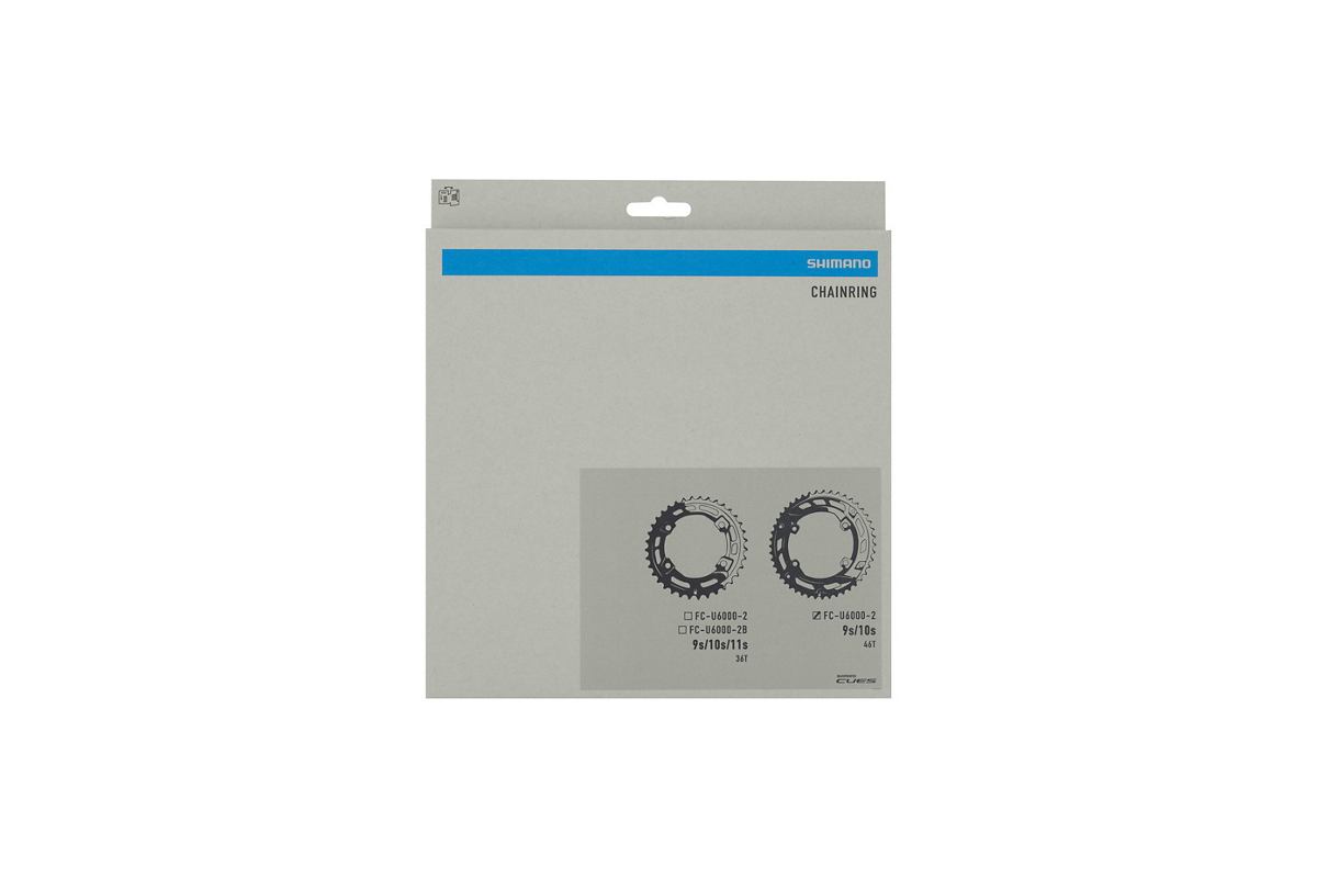 SHIMANO CUES Plateau 46T pour FC-U6000-2 (P.C.D. 110 mm)