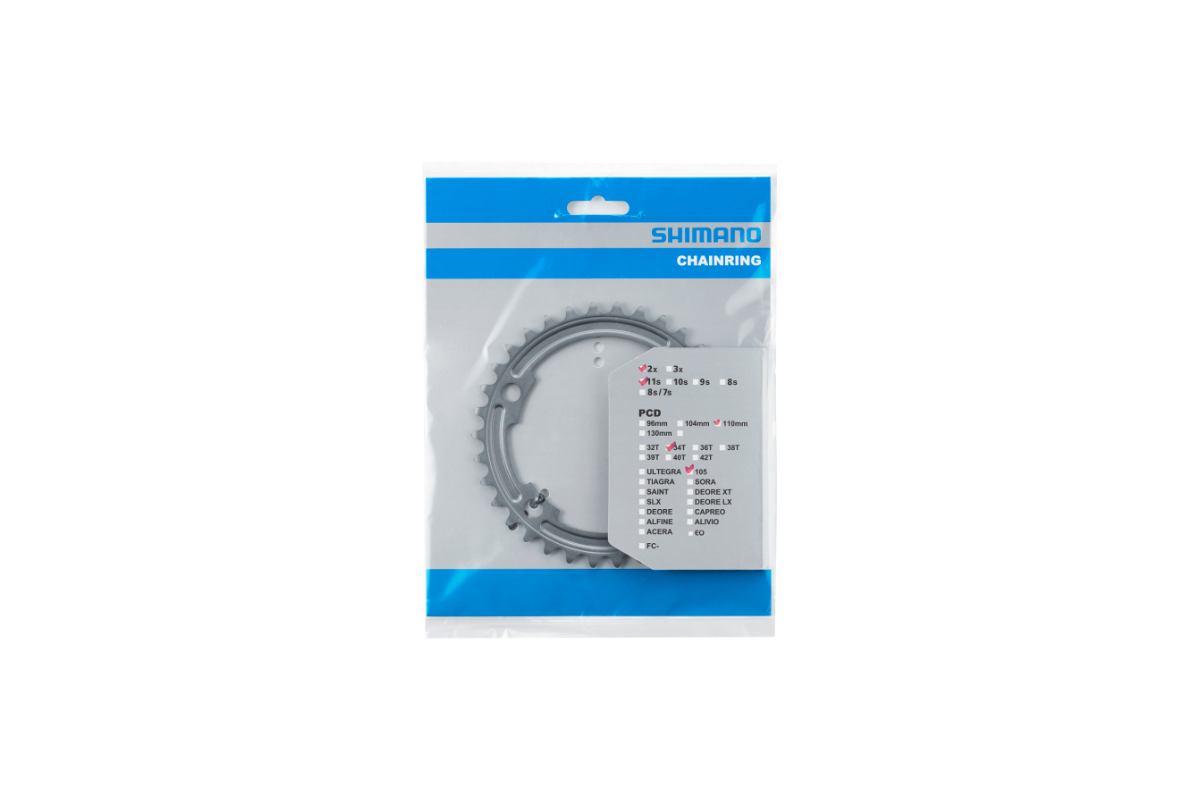 SHIMANO 105 Plateau 34T pour FC-R7000-Argent-eacute--