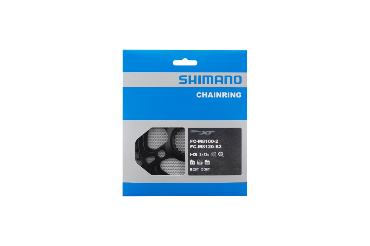 SHIMANO DEORE XT Plateau 36T pour FC-M8100-2/FC-M8120-B2