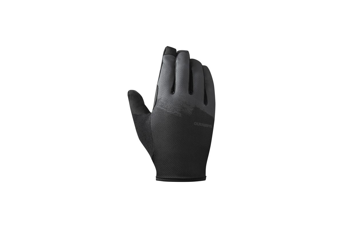 SHIMANO GANTS TRAIL Hommes Charbon de bois