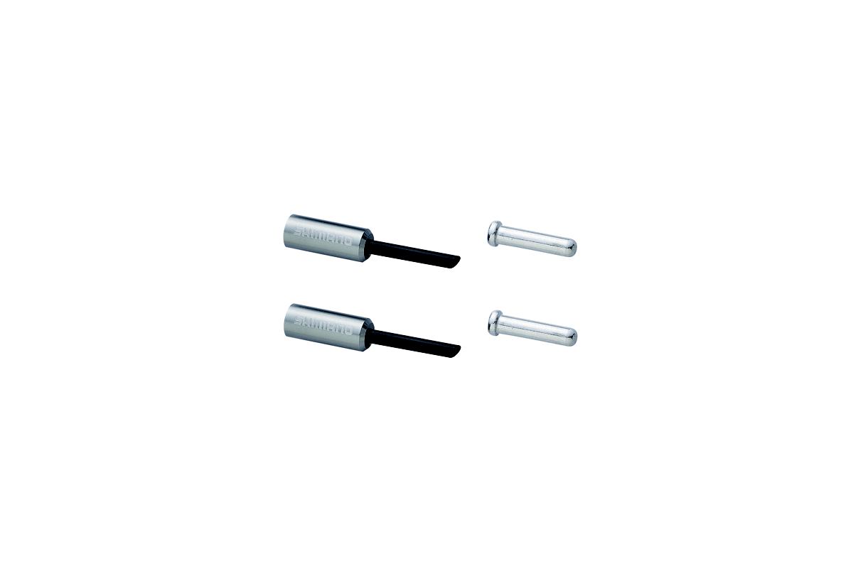 Embouts de c-acirc-ble -10 pi-egrave-ces- pour c-acirc-bles de frein de diam-egrave-tre 1-6 mm
