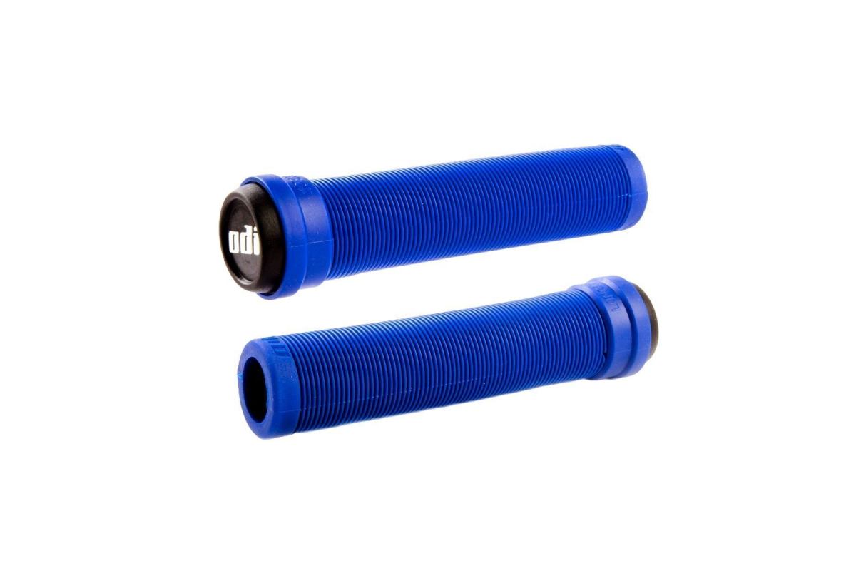 Poignées ODI Longneck Flangeless Bleu