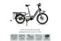Vélo Urbain Électrique Cargo GRANVILLE Urban LT - Longtail