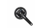 SHIMANO Pédalier FC-M315-B2 Square 8/7 vitesse 175,0 mm 36-22T Noir Pour l'unité de boîtier de pédalier Sans CG