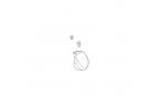 Capot frontal gauche L et vis de fixation ST-6800