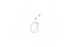 Capot frontal droit et vis de fixation ST-6800