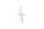 Assemblage de levier principal droit ST-6800