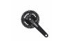 SHIMANO Pédalier FC-M315-2 Square 8/7 vitesse 175,0 mm 36-22T Noir Pour l'unité de boîtier de pédalier Sans CG