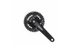 SHIMANO Pédalier FC-M315-2 Square 8/7 vitesse 175,0 mm 36-22T Noir Pour l'unité de boîtier de pédalier Sans CG