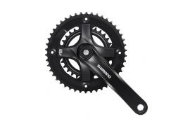 SHIMANO Pédalier FC-TY501-2 Square 8/7 vitesse 170,0 mm 46-30T Noir Pour l'unité de boîtier de pédalier Sans CG