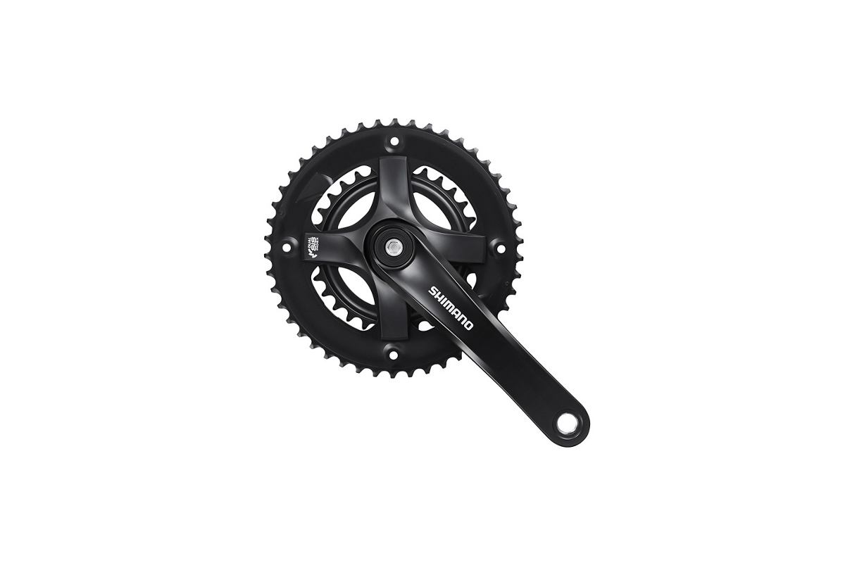 SHIMANO Pédalier FC-TY501-2 Square 8/7 vitesse 170,0 mm 46-30T Noir Pour l'unité de boîtier de pédalier Sans CG