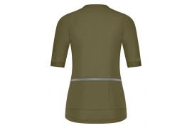 SHIMANO MAILLOT MANCHES COURTES FUTURO POUR FEMMES Femmes Terre sombre