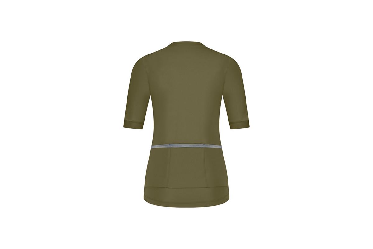 SHIMANO MAILLOT MANCHES COURTES FUTURO POUR FEMMES Femmes Terre sombre